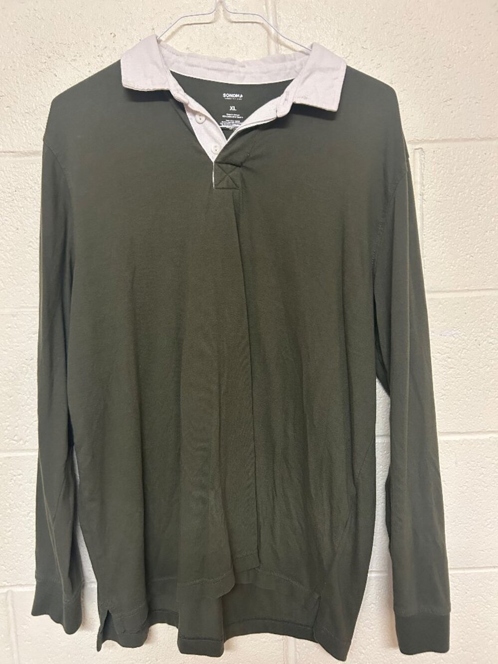 Men's Green Polo Size XL